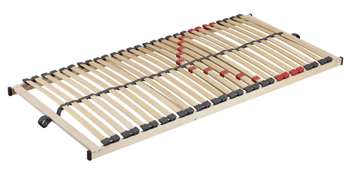 Senioren bed 100 x 200 cm met instelbare lighoogte.