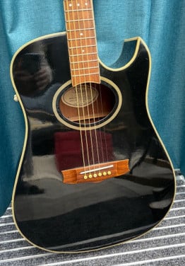 Mooi klinkende Vantage gitaar