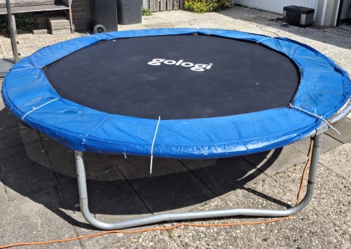 Trampoline met veiligheidsnet
