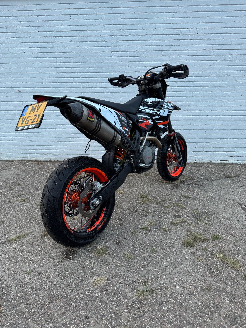 KTM 530 exc supermotard 2009