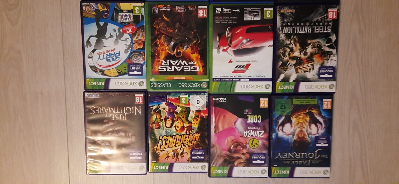 Xbox 360 games en ps1 en ps2 15 stuks voor maar 25 euro