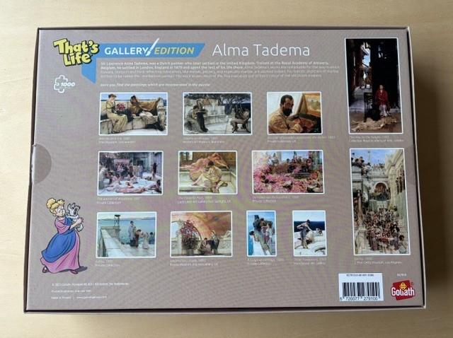 That's Life Gallery Edition | Alma Tadema puzzel | 1000