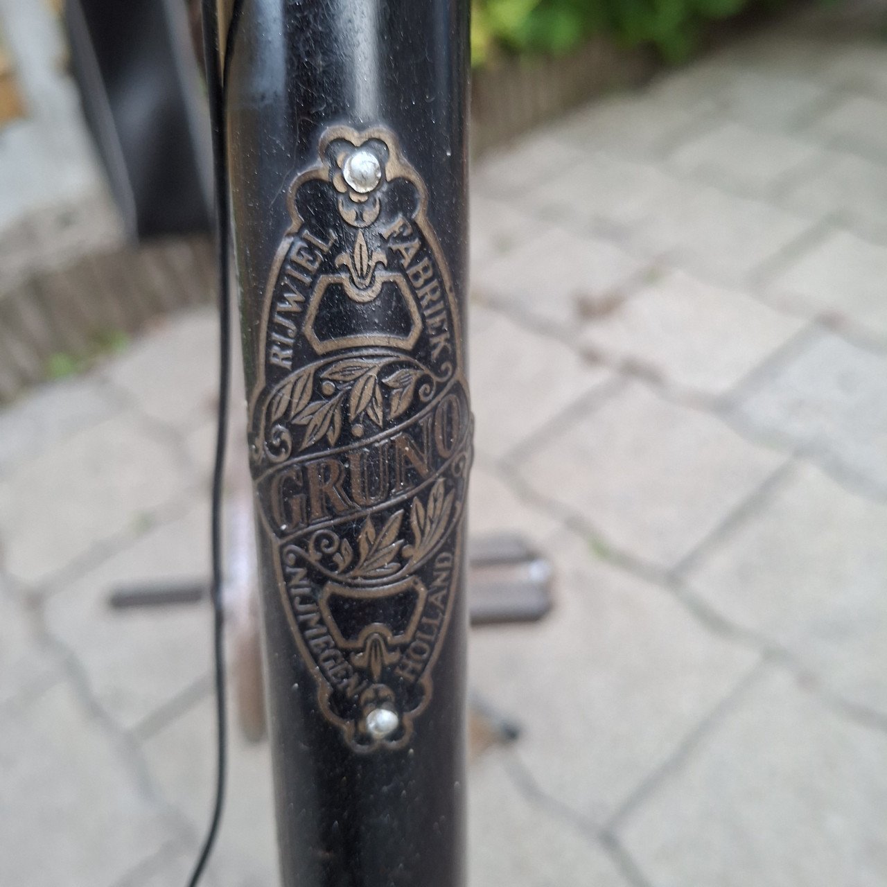 Antieke Gruno fiets