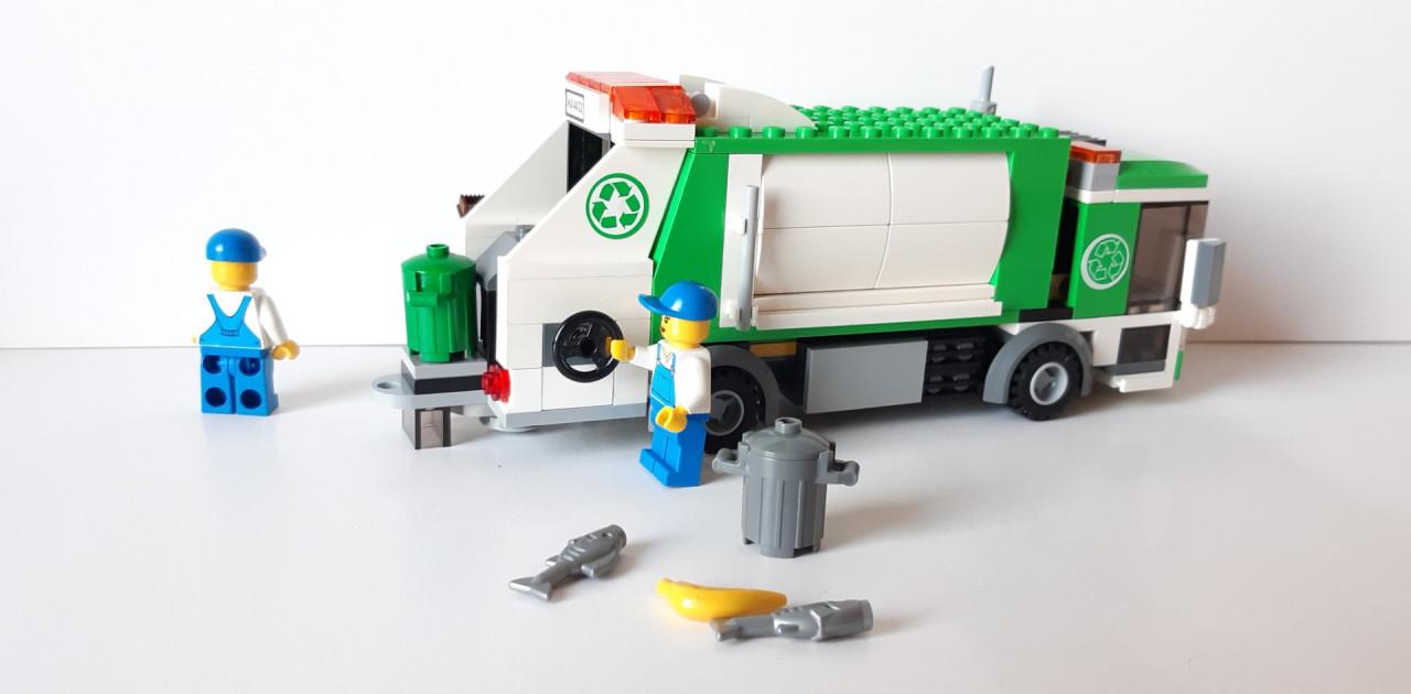 Lego City 4432: vuilniswagen