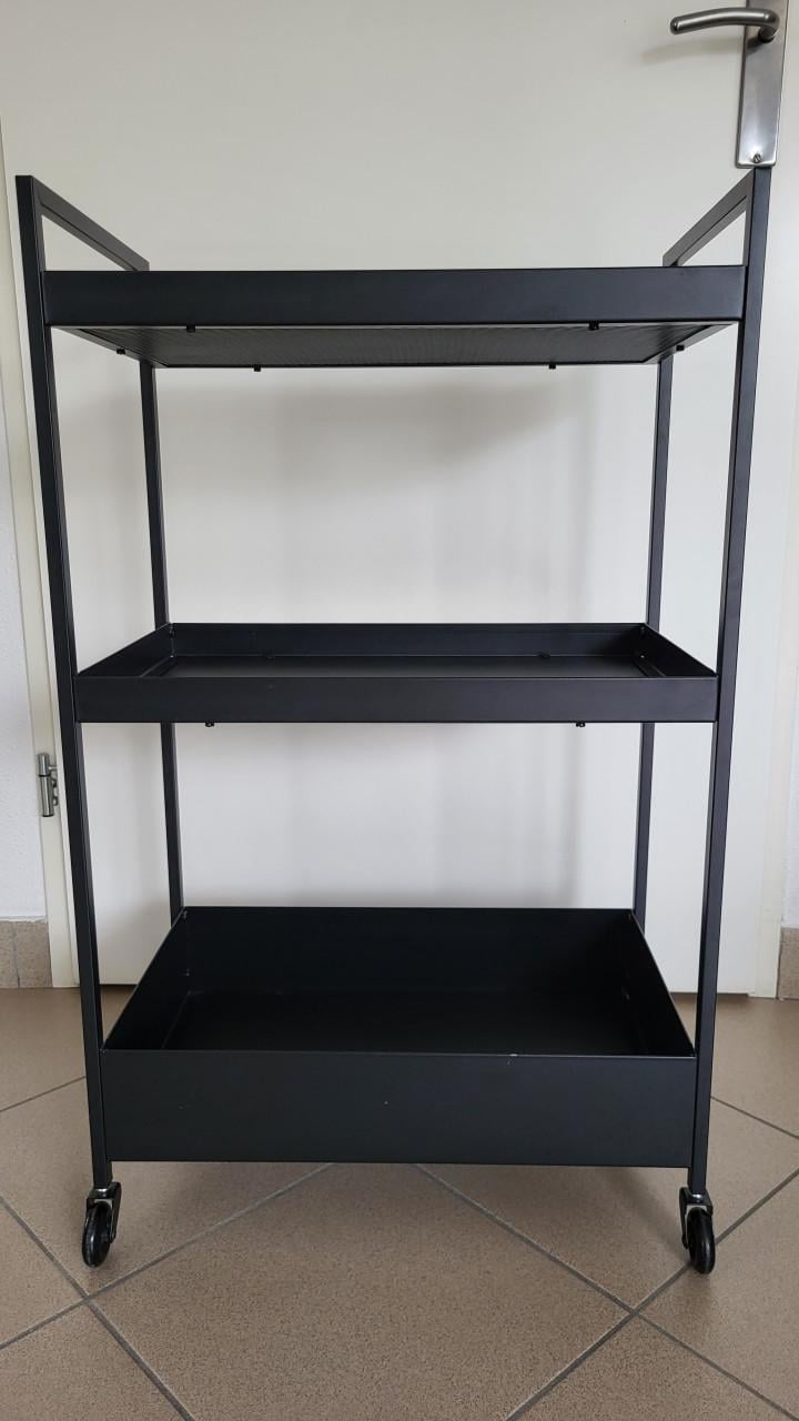 IKEA Nissafors roltafel zwart