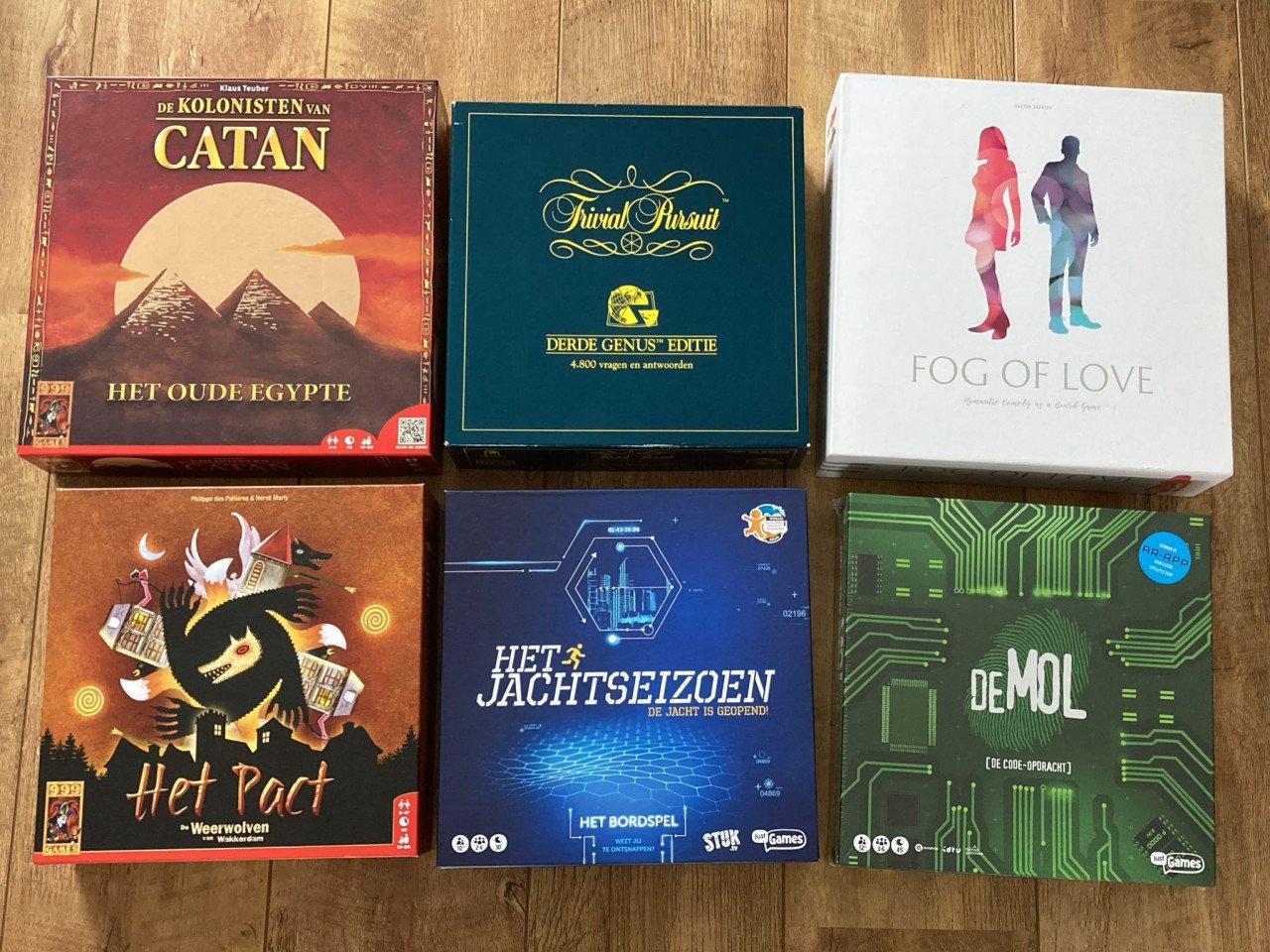 6 Bordspellen