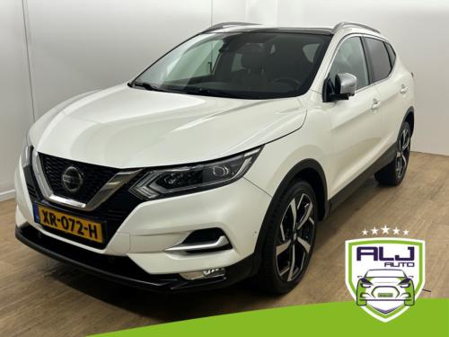 Nissan Qashqai occasion 1.3 dig-t tekna + | wit | tweedehands nissan qashqa