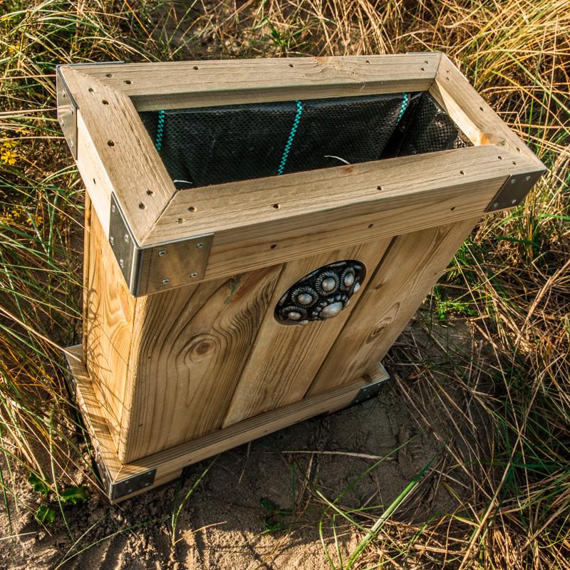 10jarige Jubileumactie - Zeeuwse knop bloembak L45 x B21 x H55