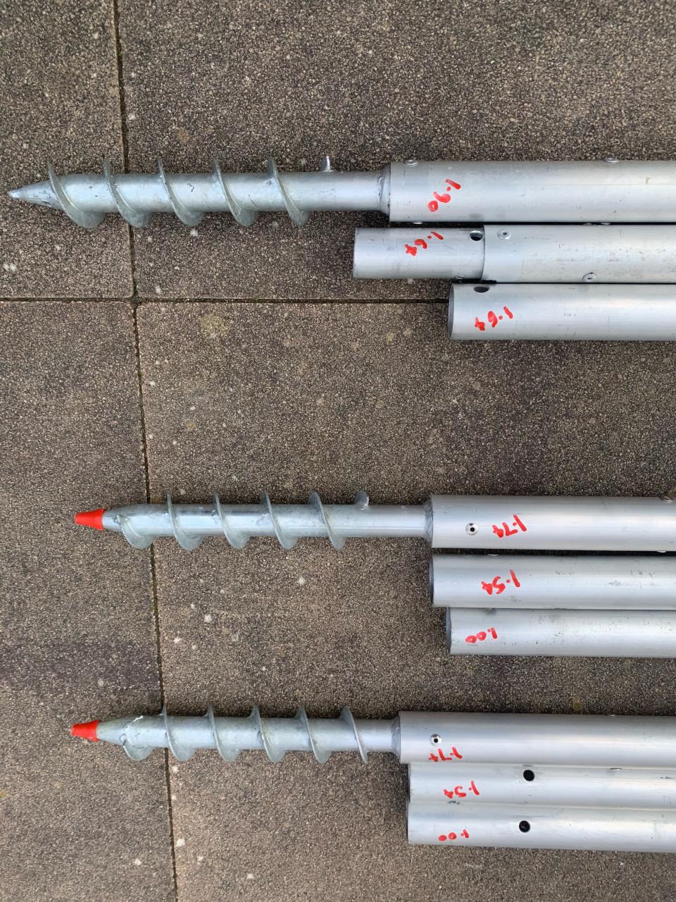 3x Timmy Steekstokken - Grondankers voor boat