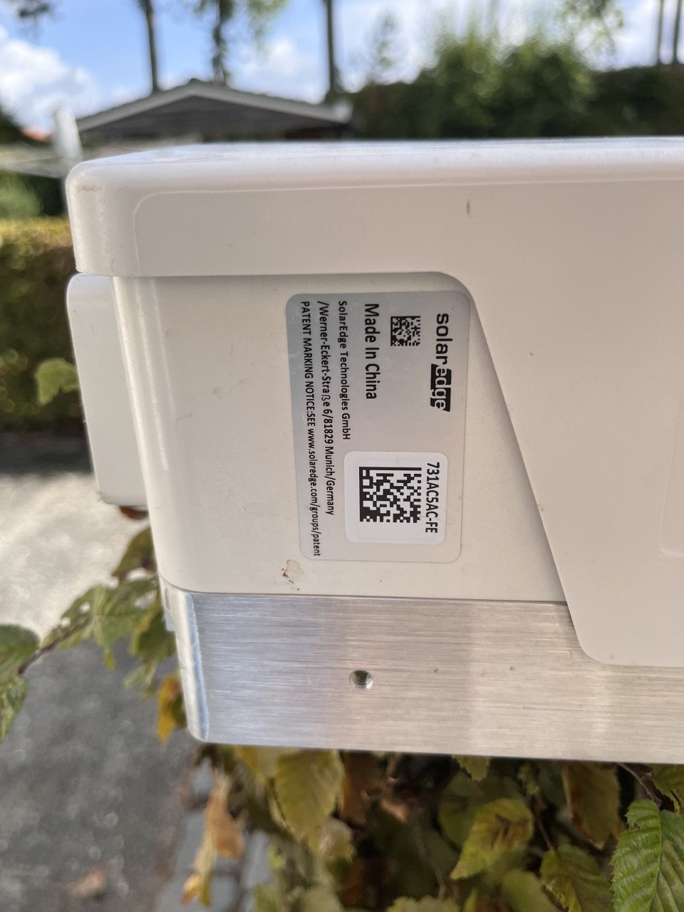 Solar Edge omvormer3000H