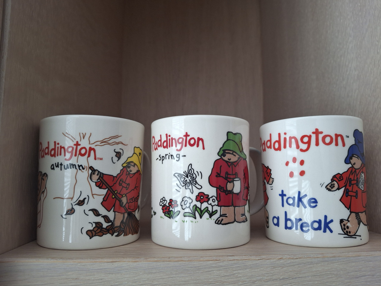 3 bekers Beertje Paddington