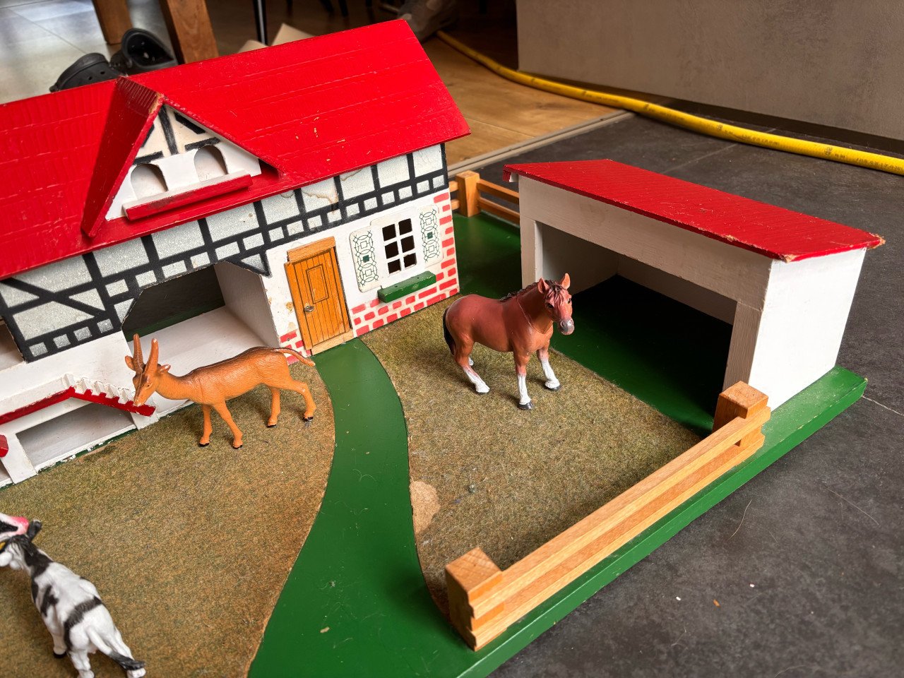 Stal met dieren