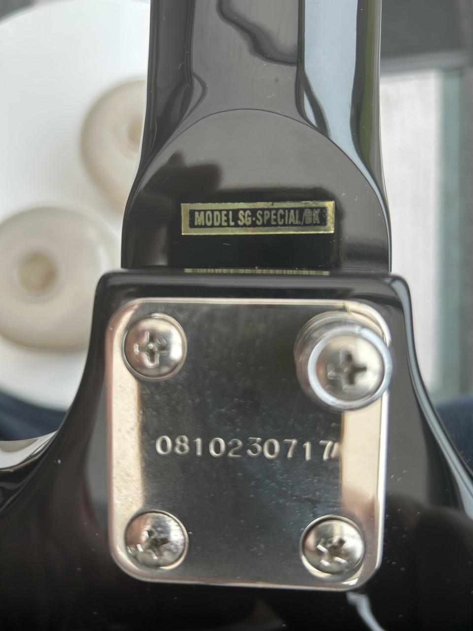 Epiphone SG-Special, made in Indonesië, TUSQ nut.