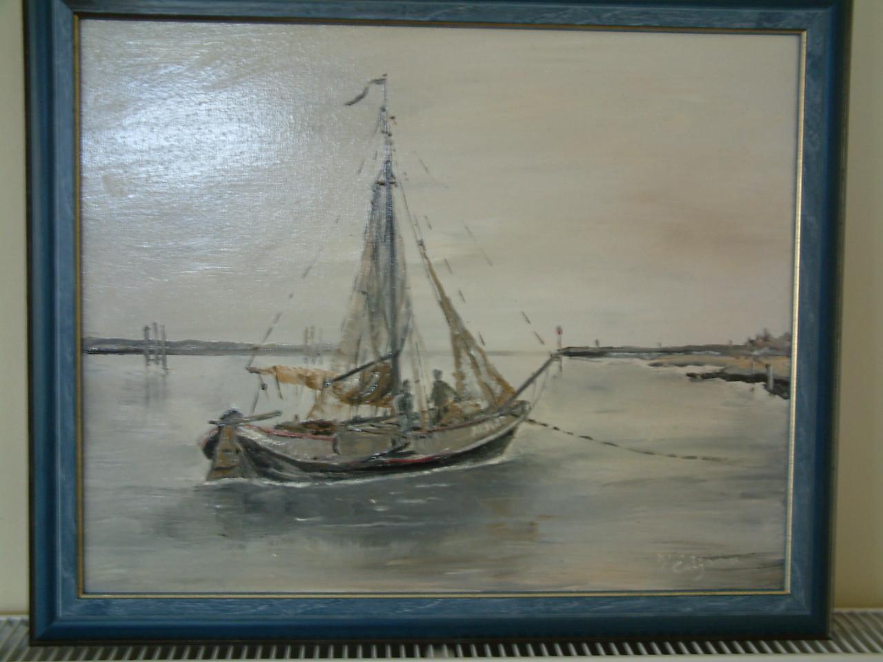 Kotter  verbouwde botter 4 gebroeders Caljouw +==   arm 17 en  27  kotter