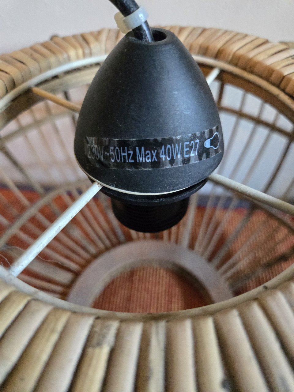 Mooie hanglamp – Boreas Naturel Afmetingen: ca. Ø50 cm, hoogte 30 cm