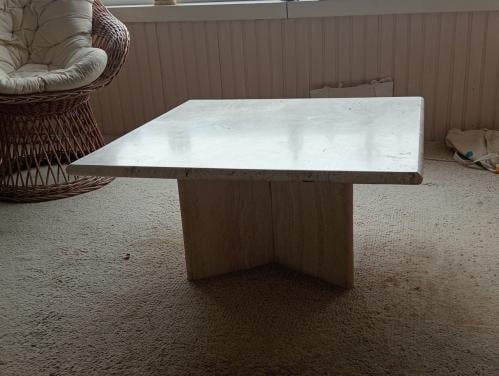 Travertin salontafel