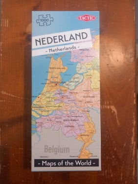 Puzzel Kaart van Nederland