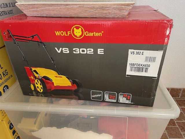 Zgan wolfgarten Elektrische verticuteermachine incl mes