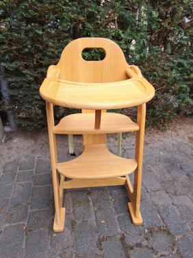 Kinderstoel hout-meegroei