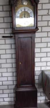 Engelse staande klok eind 1700