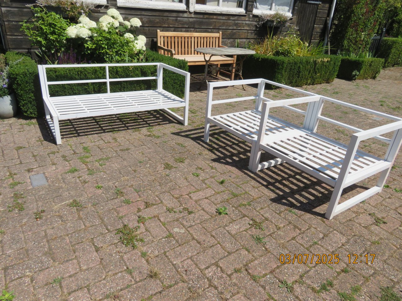 Lounge set zonder kussens