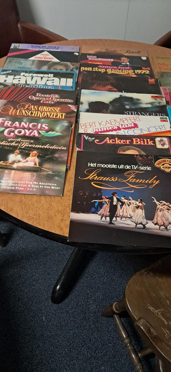 Lp's, Cd's en singeltjes