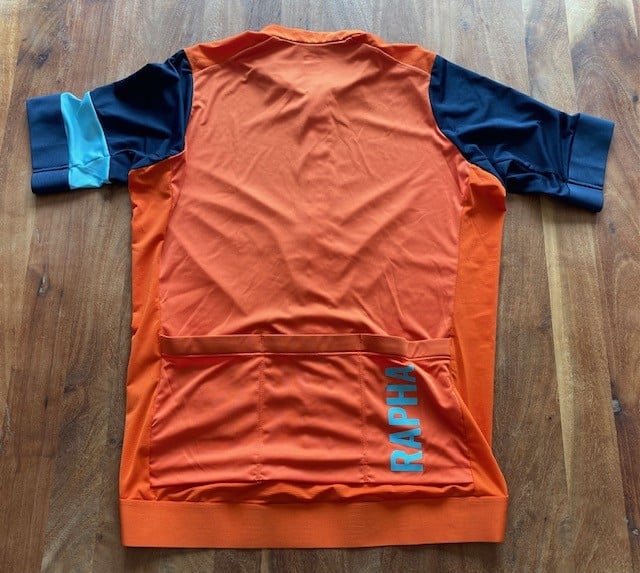 Rapha | Men's Pro Team Training Jersey Dark Orange Navy | L
