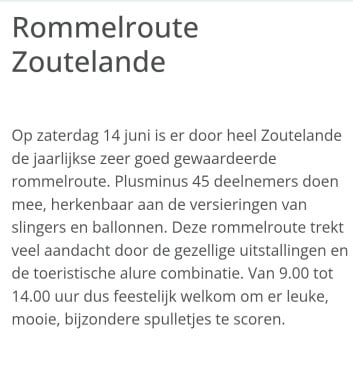 Rommelroute Zoutelande