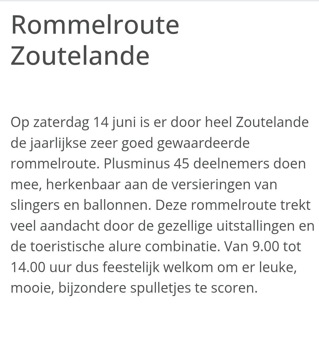 Rommelroute Zoutelande