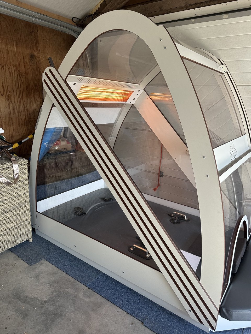 Warmte cabine powerfit met infrarood