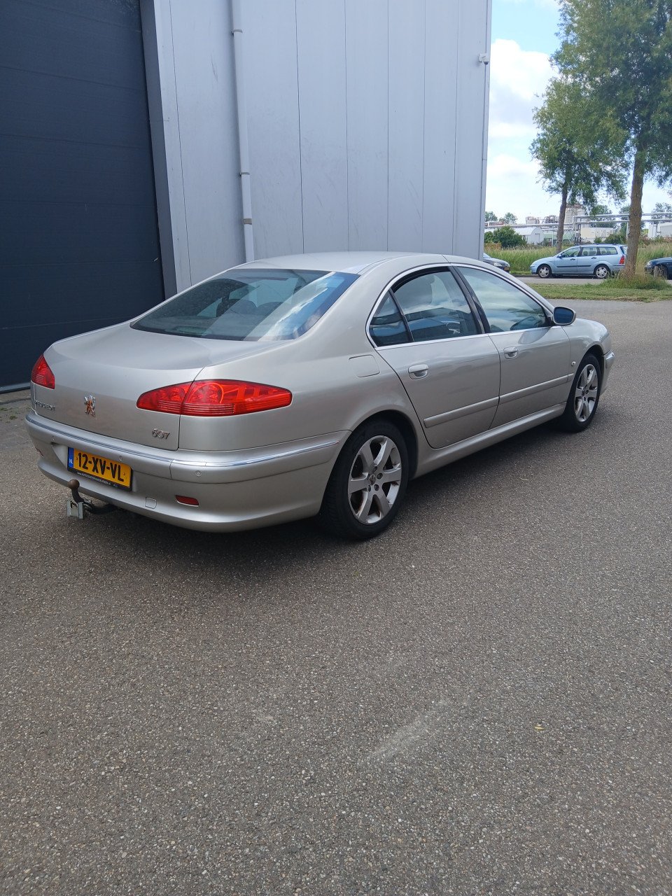 Peugeot 607 2.2-2007-km. 185 234Nap.--Airco-tekhaak-6 bak-nwe.apk-3800,=