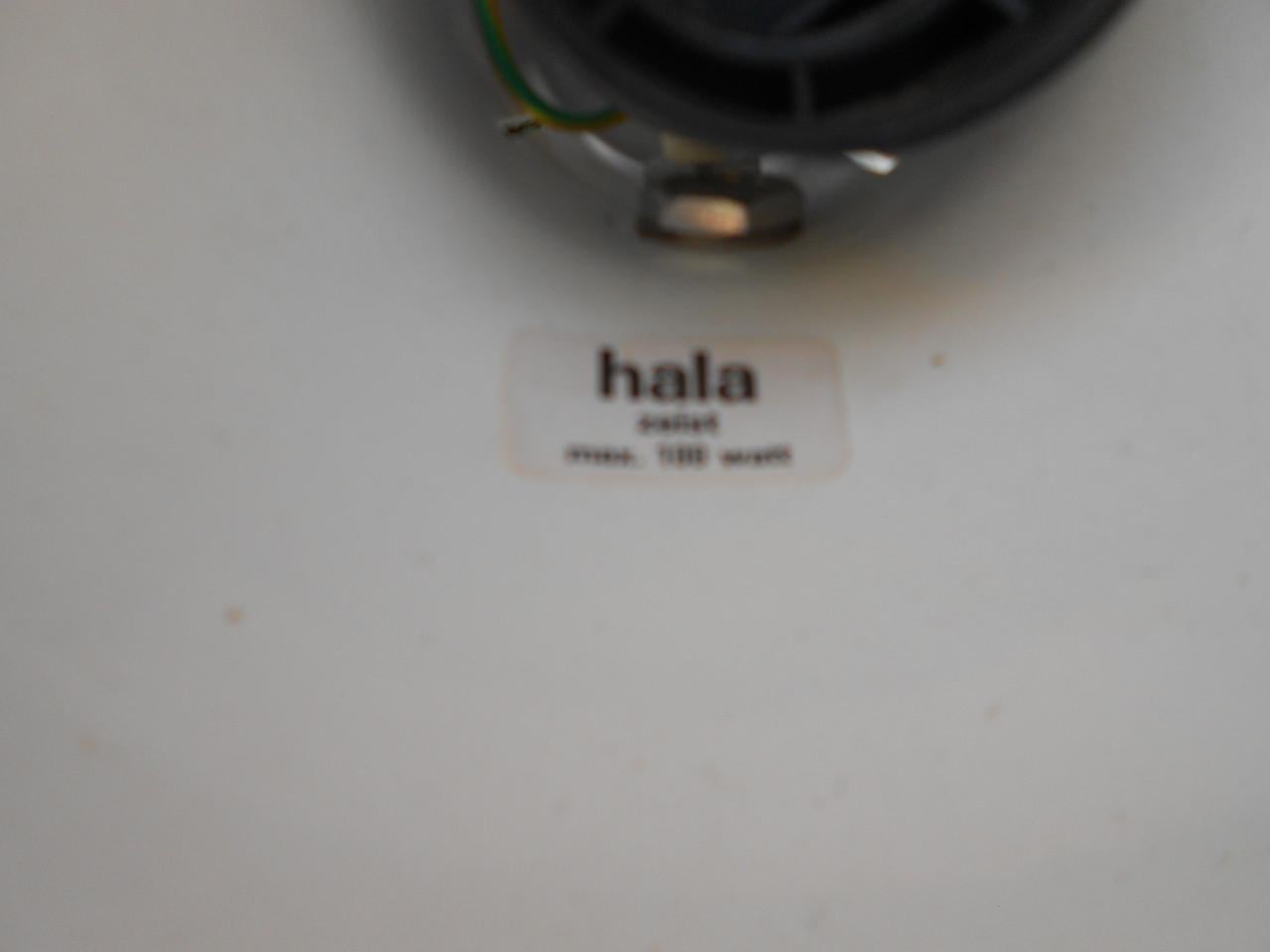 Twee vintage Hala zeist vloerlampen vloer lamp op wieltjes
