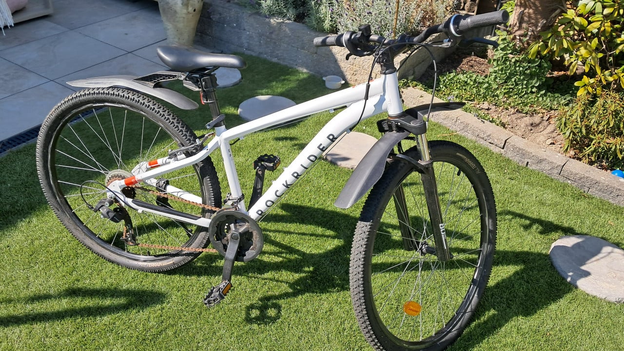 Witte mountainbike - maat S