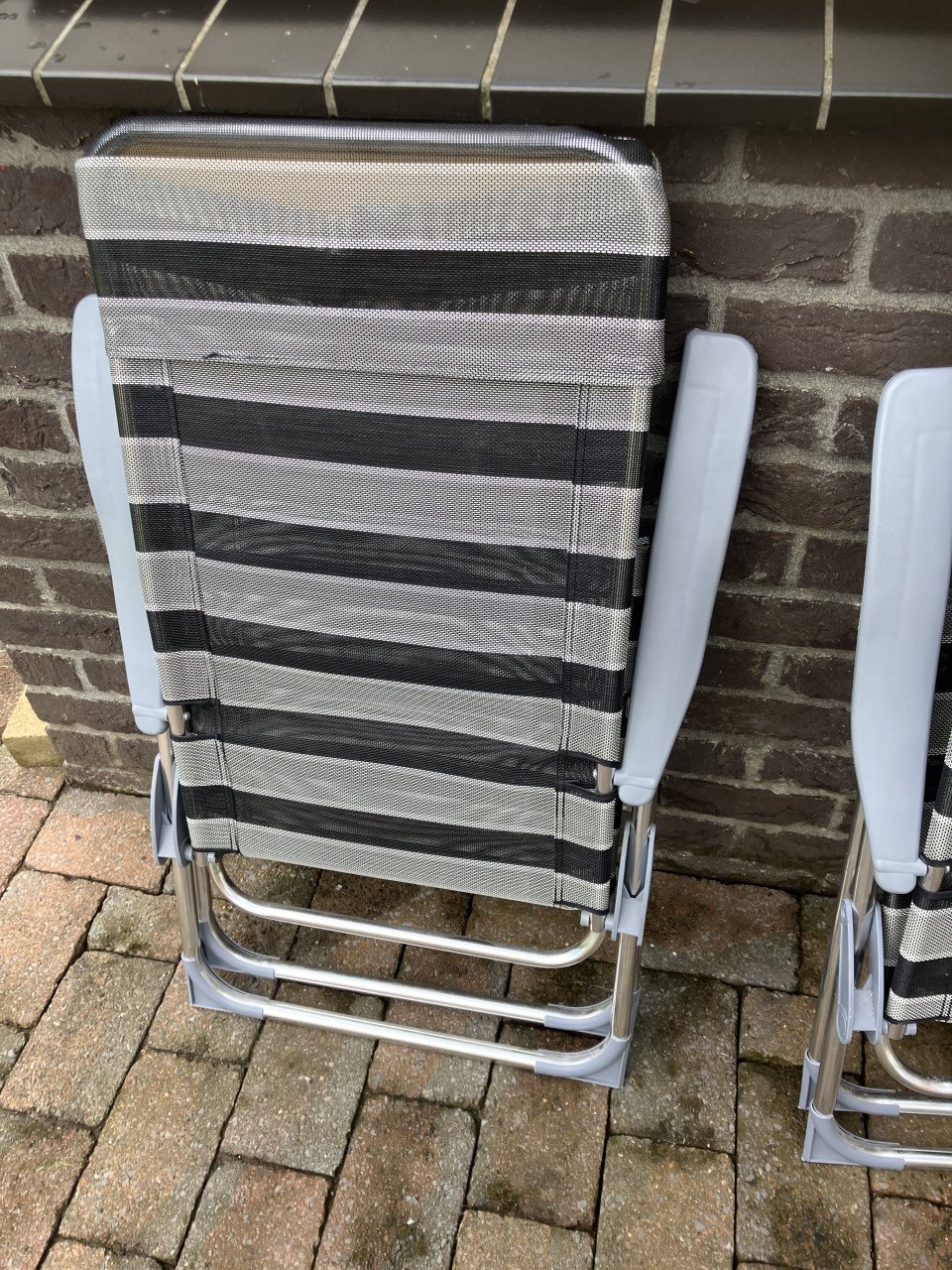 Camping stoelen met hoge rug