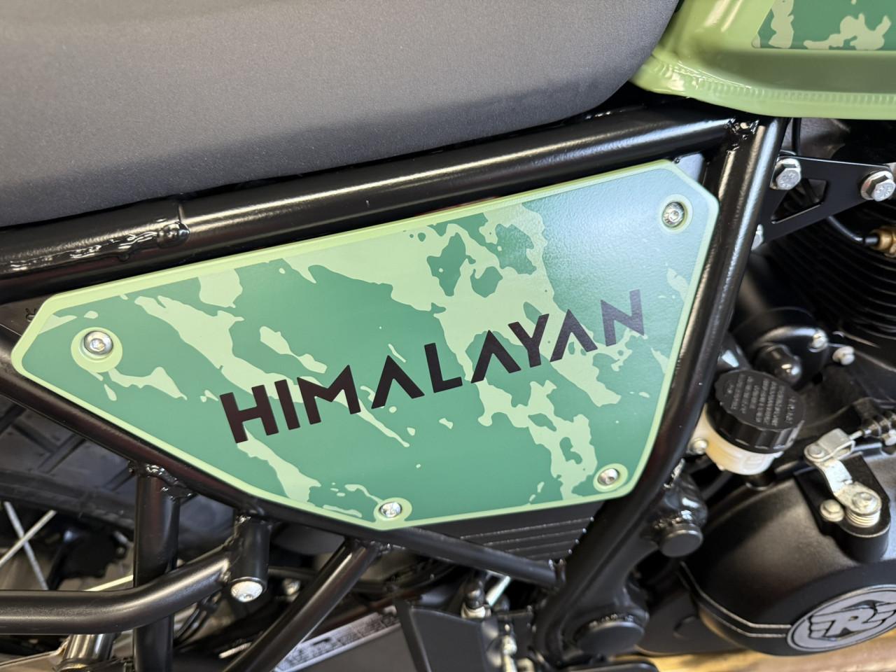 Jonge en nette Royal Enfield Himalyan 8600km en beurt!