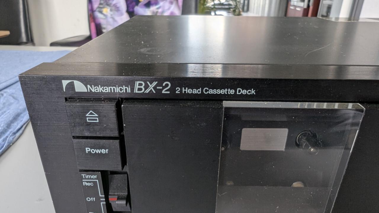 Nakamichi BX 2 vintage Cassette deck