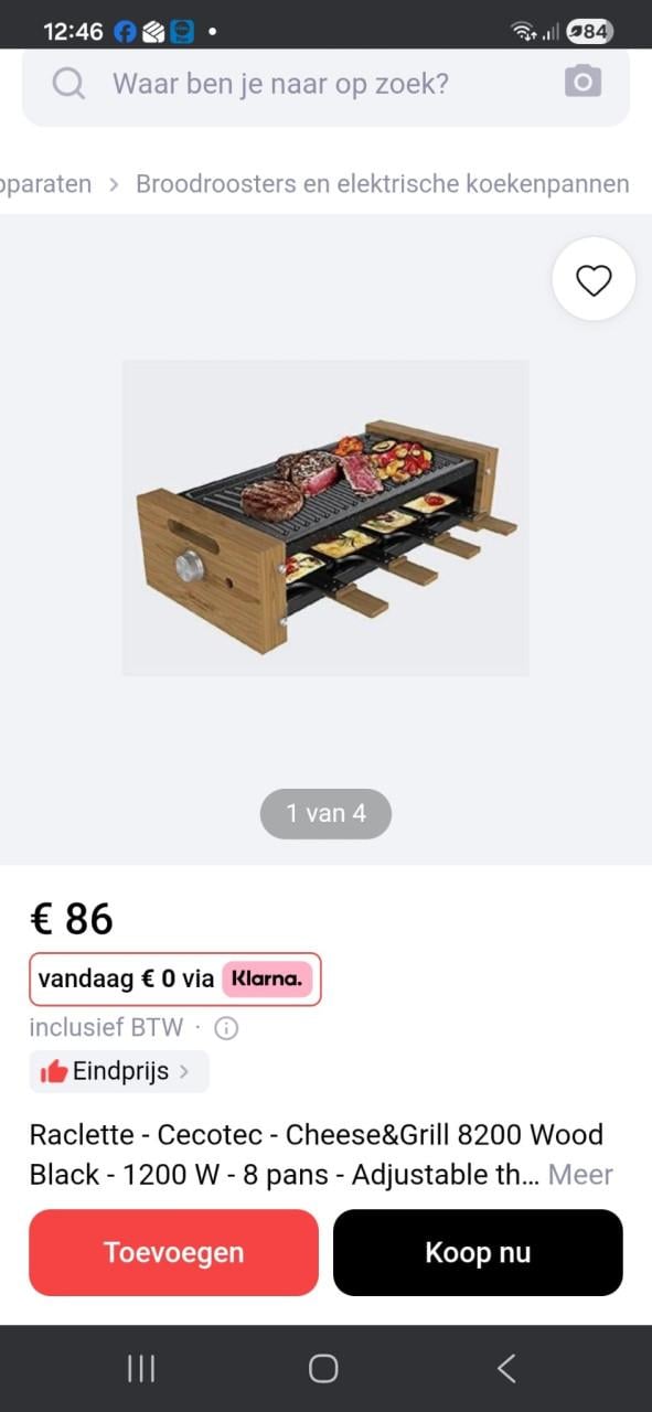 Grill Raclette. Als nieuw