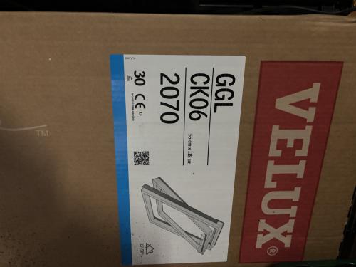 Velux GGL CK06 2070 Dakraam + EDW CK06 000- Nieuw in doos