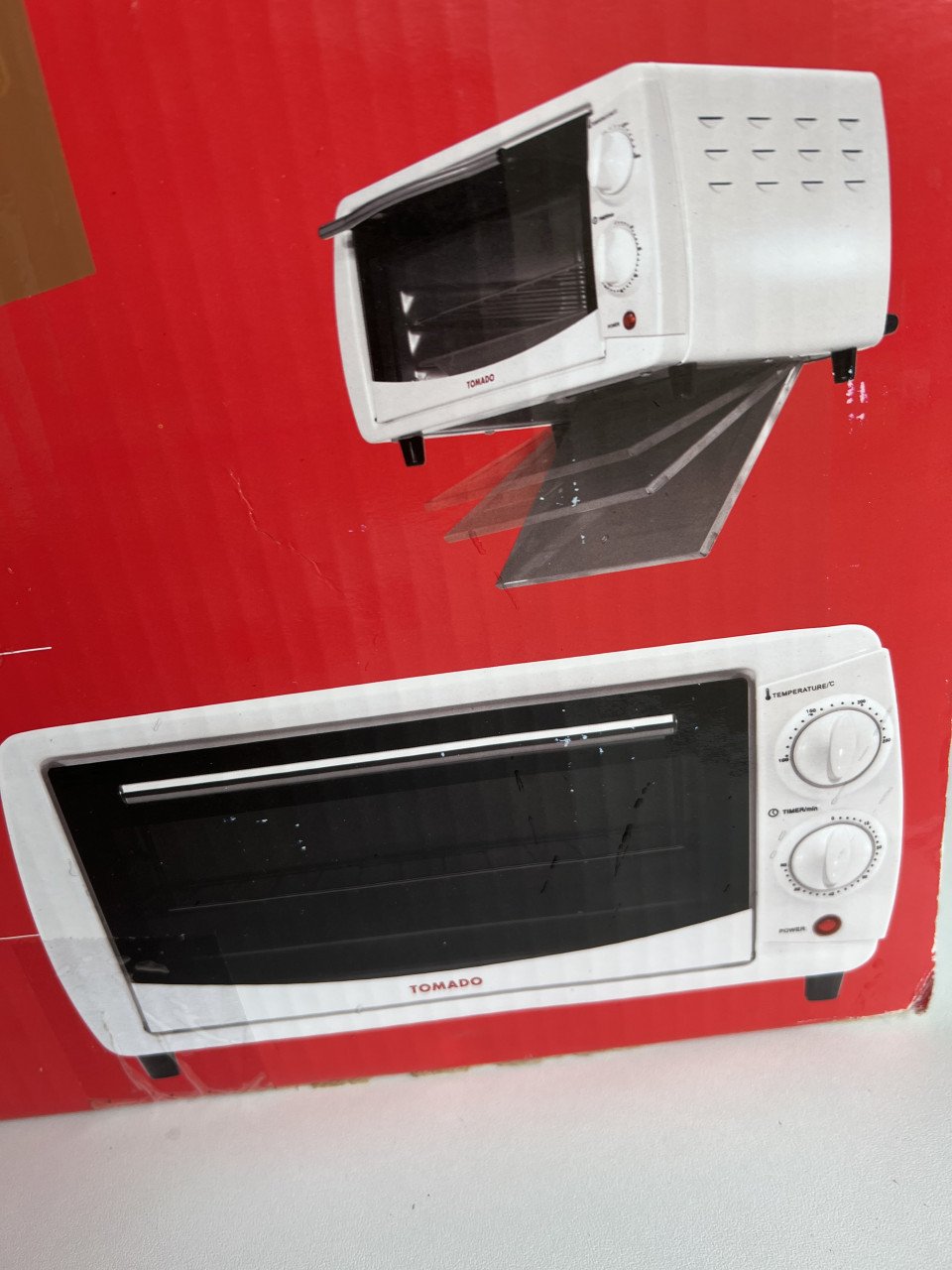 Nieuwe en ongebruikte kleine oven – in originele verpakking