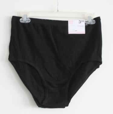 Nieuwe zwarte ondebroeken maat xxl
