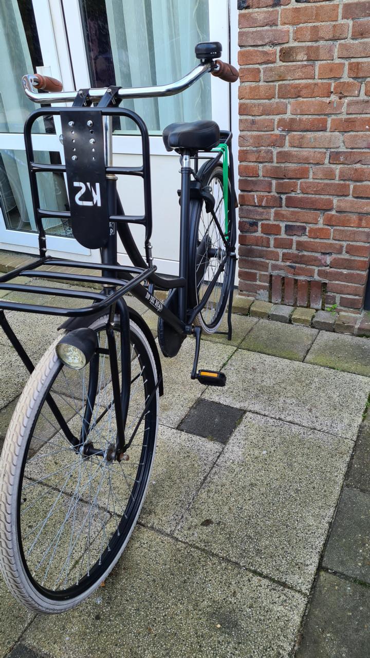 Dames fiets met trap rem achter-28 inch-Fr.maat 56cm