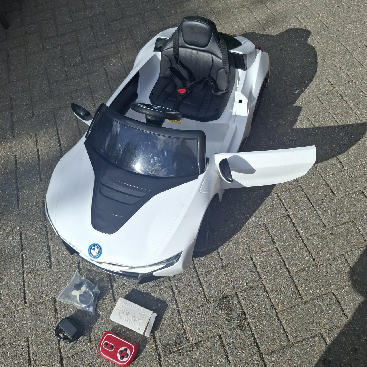 Elektrische MBW i8 kinderauto Wit