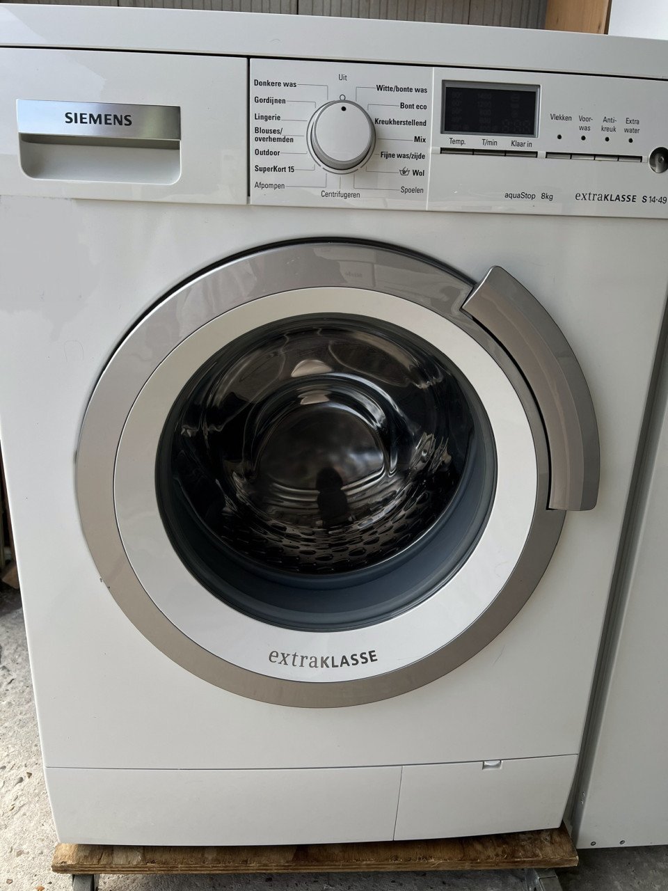 Zo goed als nieuw: Siemens wasmachine 8 kg 1400 rpm