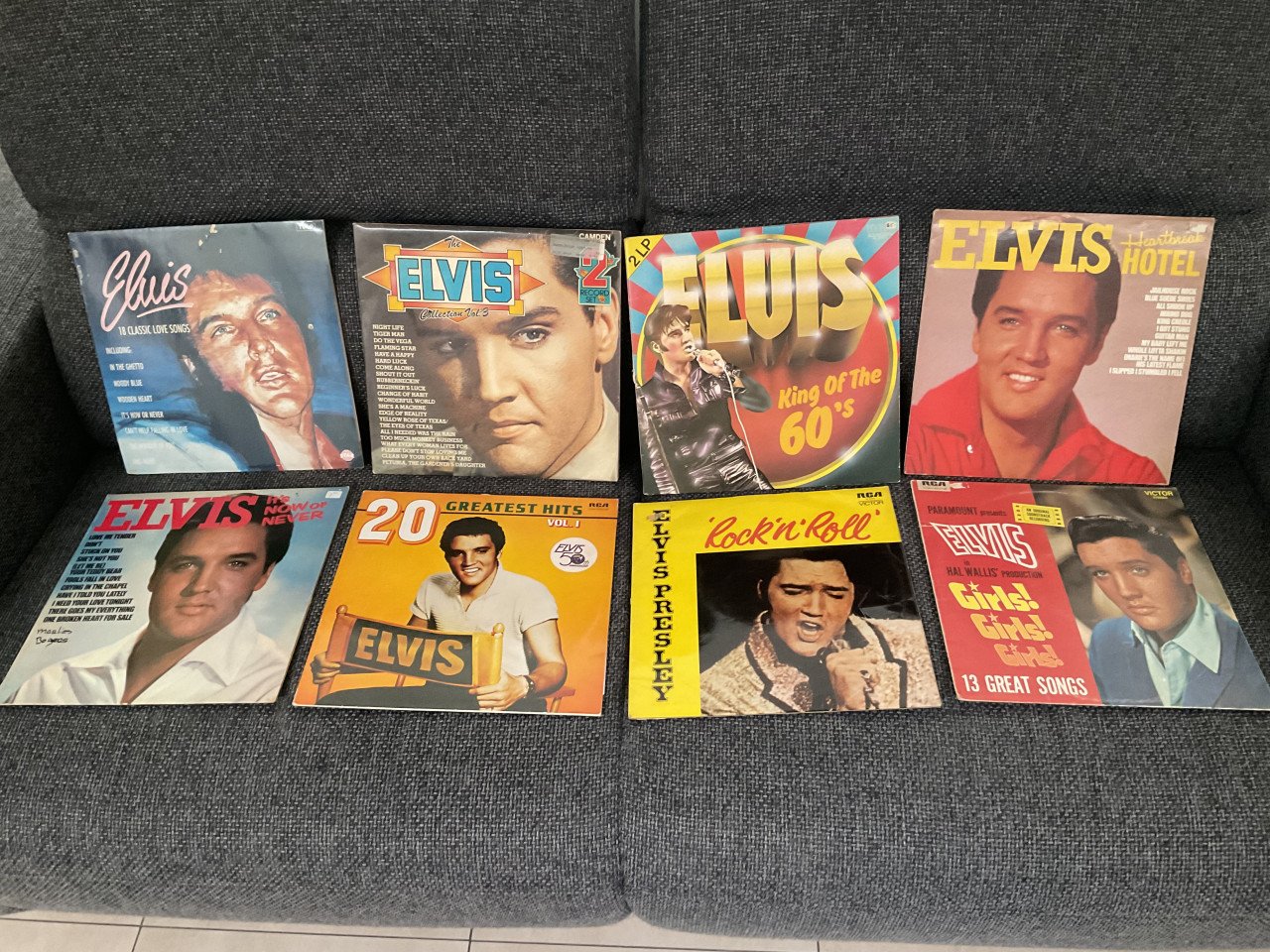Elvis Presley lp's.
