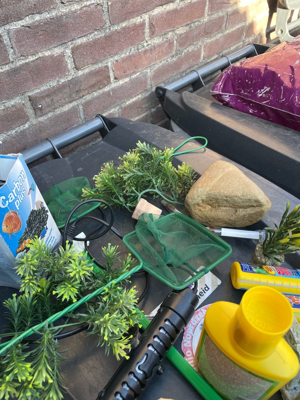 Gratis Aquarium spullen