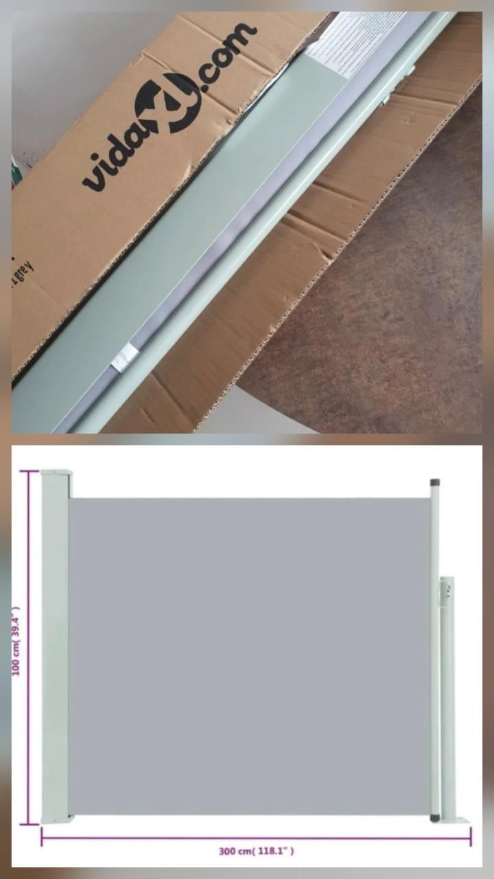 Design radiator zwart met toebehoren.