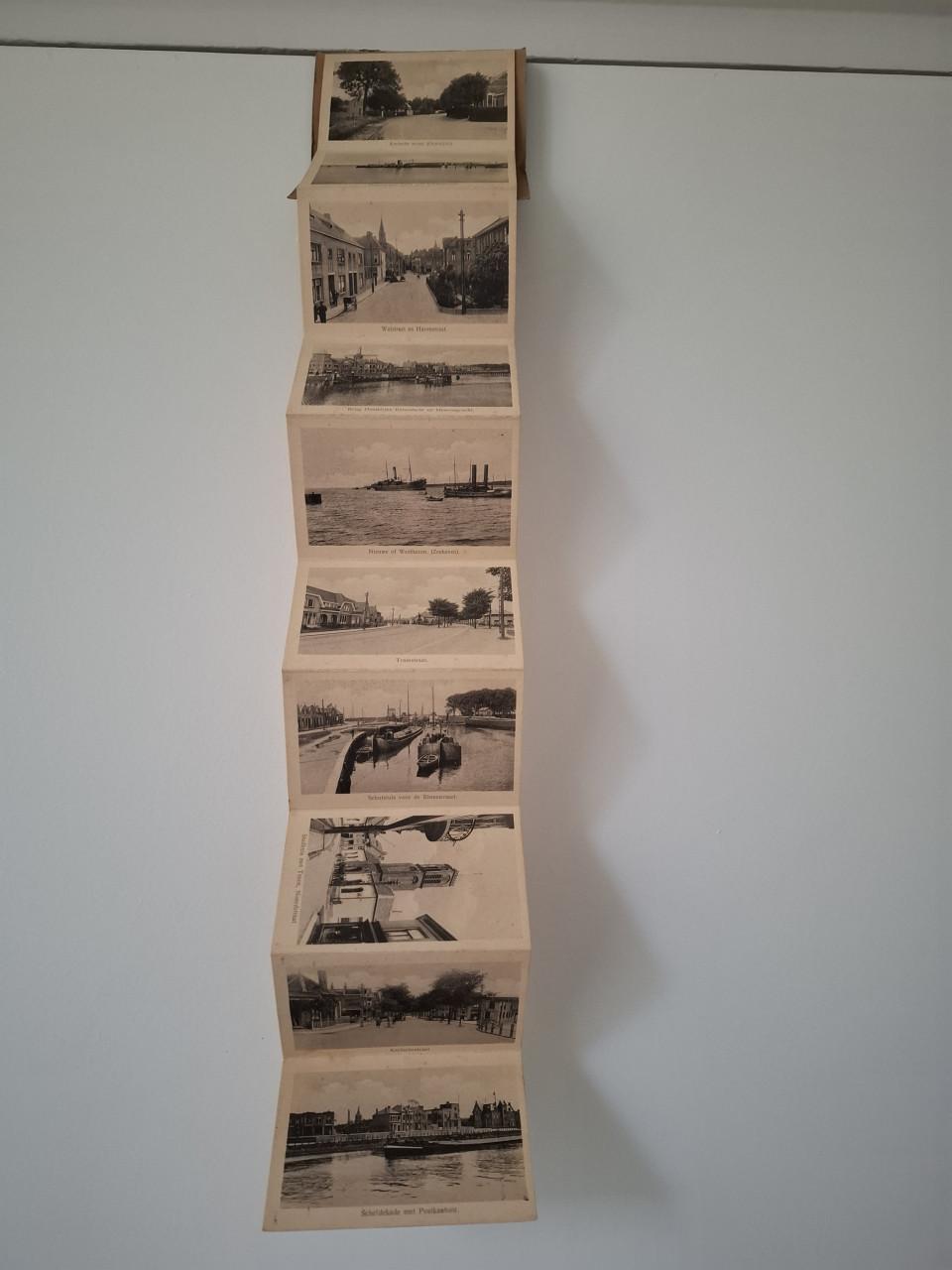 Mapje met mini kaartjes van Terneuzen