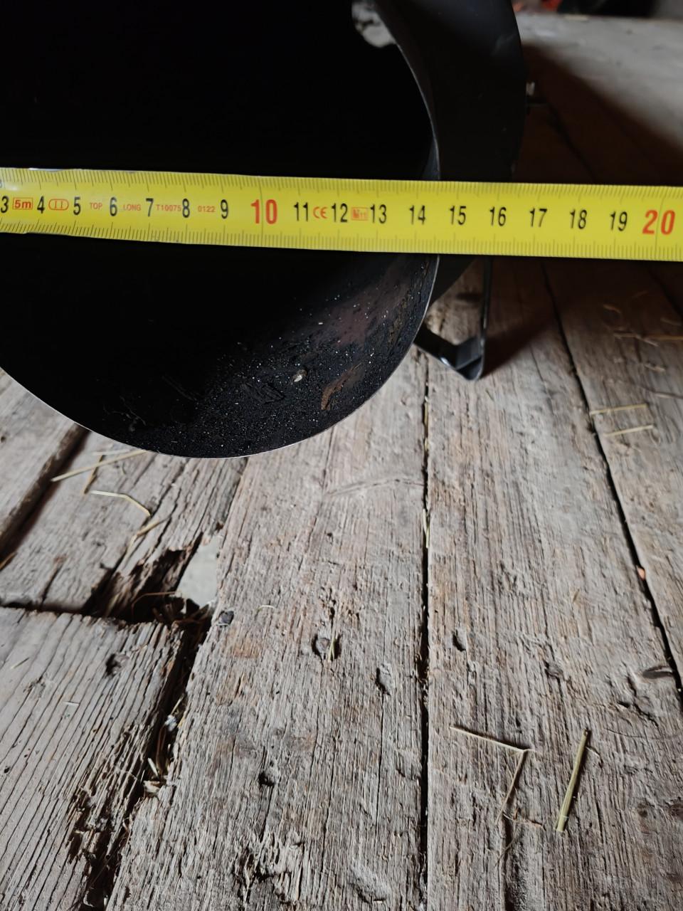 Dakdoorvoer houtkachel