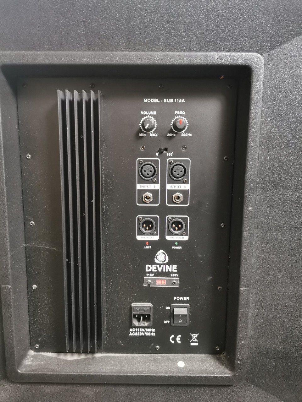 Actieve subwoofer