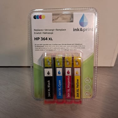HP 364 xl Cartridges printer inkt